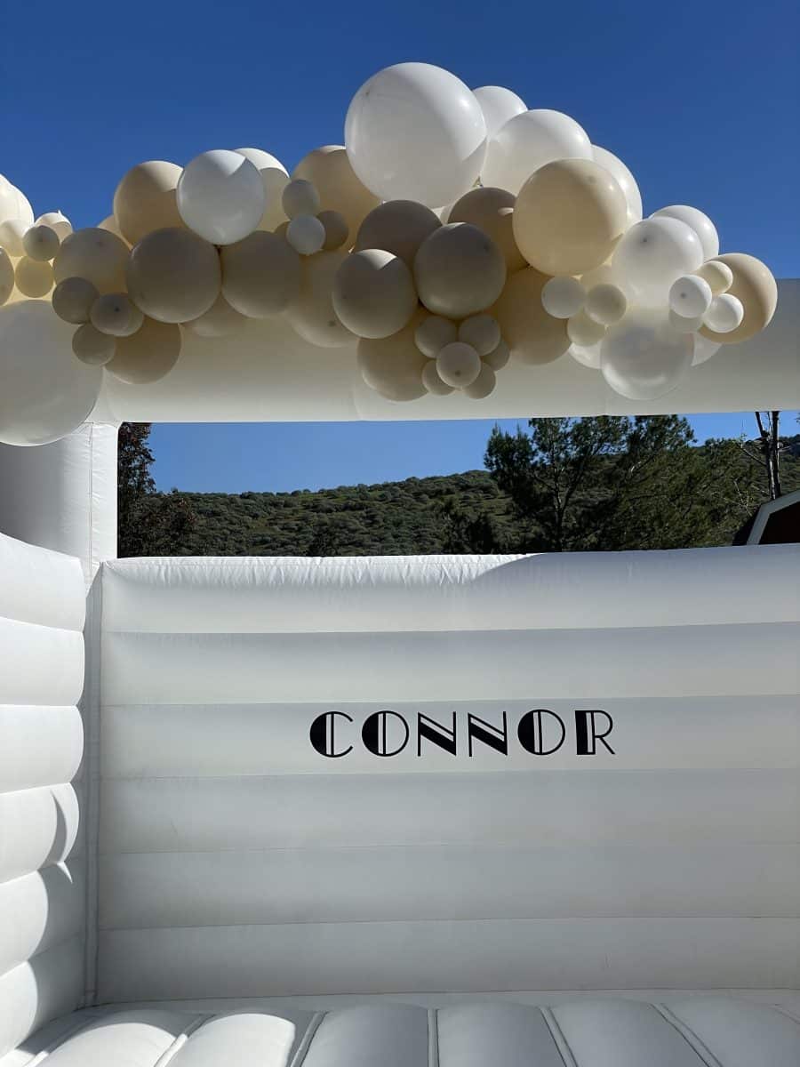 3 Exclusive White Bounce House Orange County The Bounce Theory