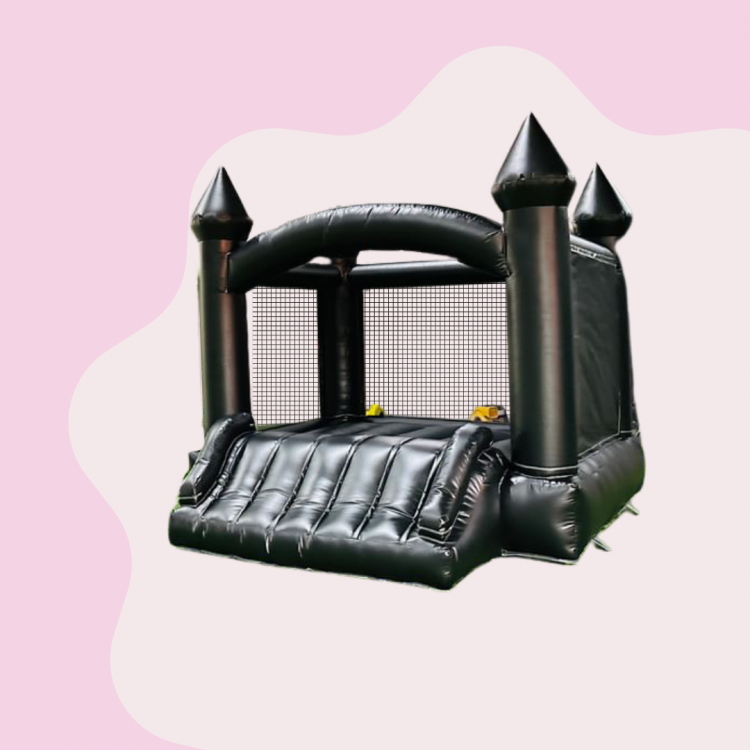 Mini Jett Black Bounce House