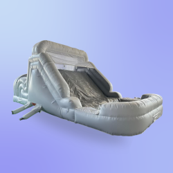 Obstacle202 1776777634 White Obstacle Course and Slide Combo